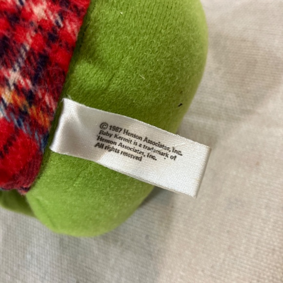 Vintage 1987 Muppet Baby Kermit the Frog - Picture 3 of 3